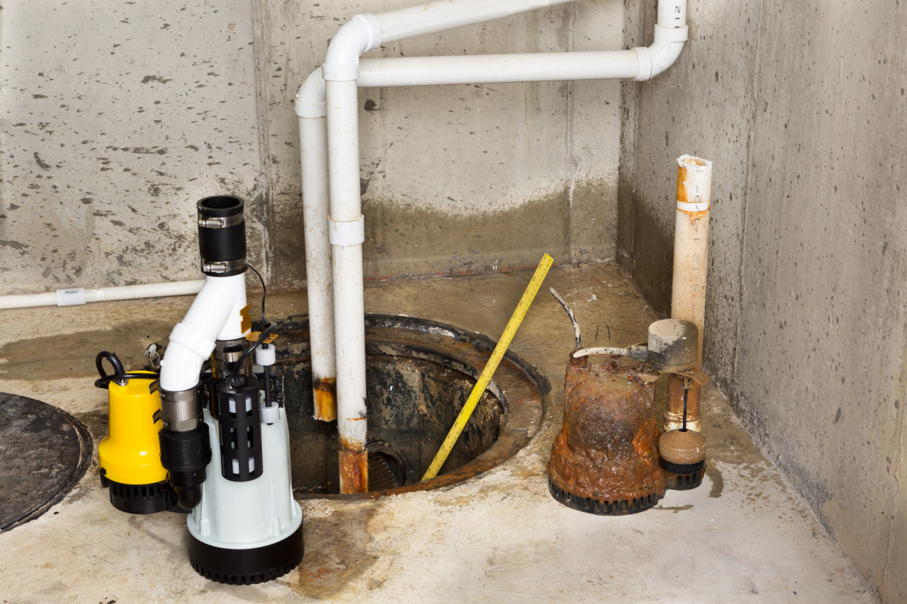 Sump Pump Installation in Combine