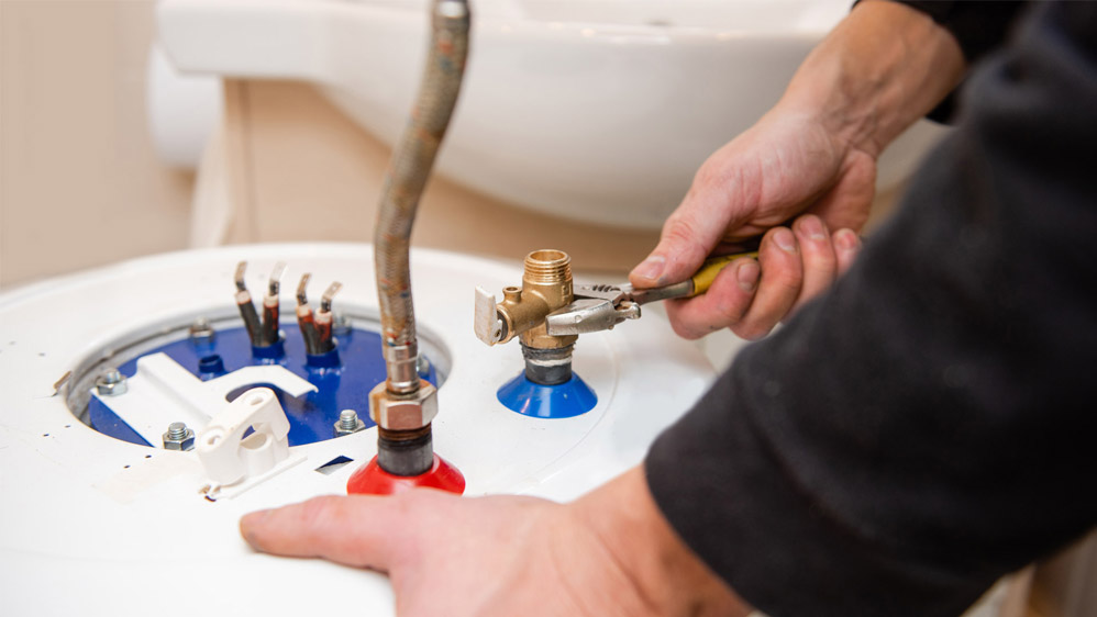 Water Heater Installation in Combine